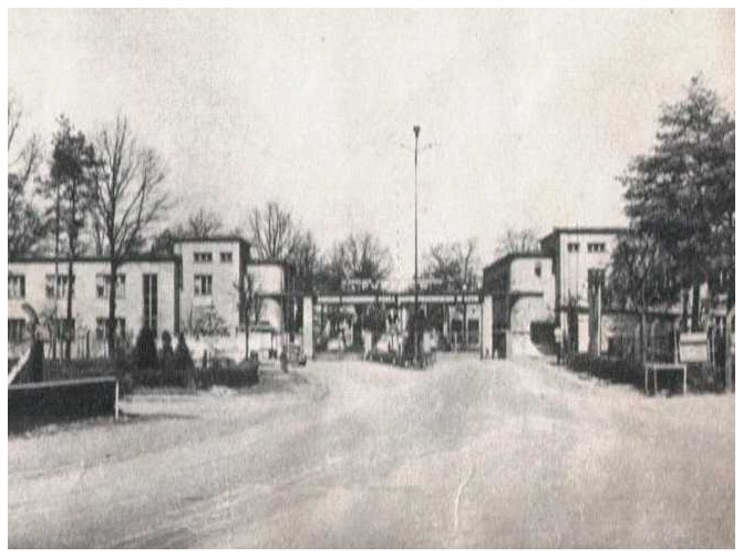 Entrance to plant in Pustkow