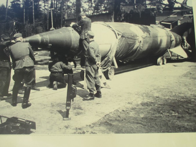 Assembly of a V-2 warhead before launching