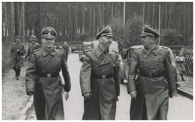 Heinrich Himmler visits