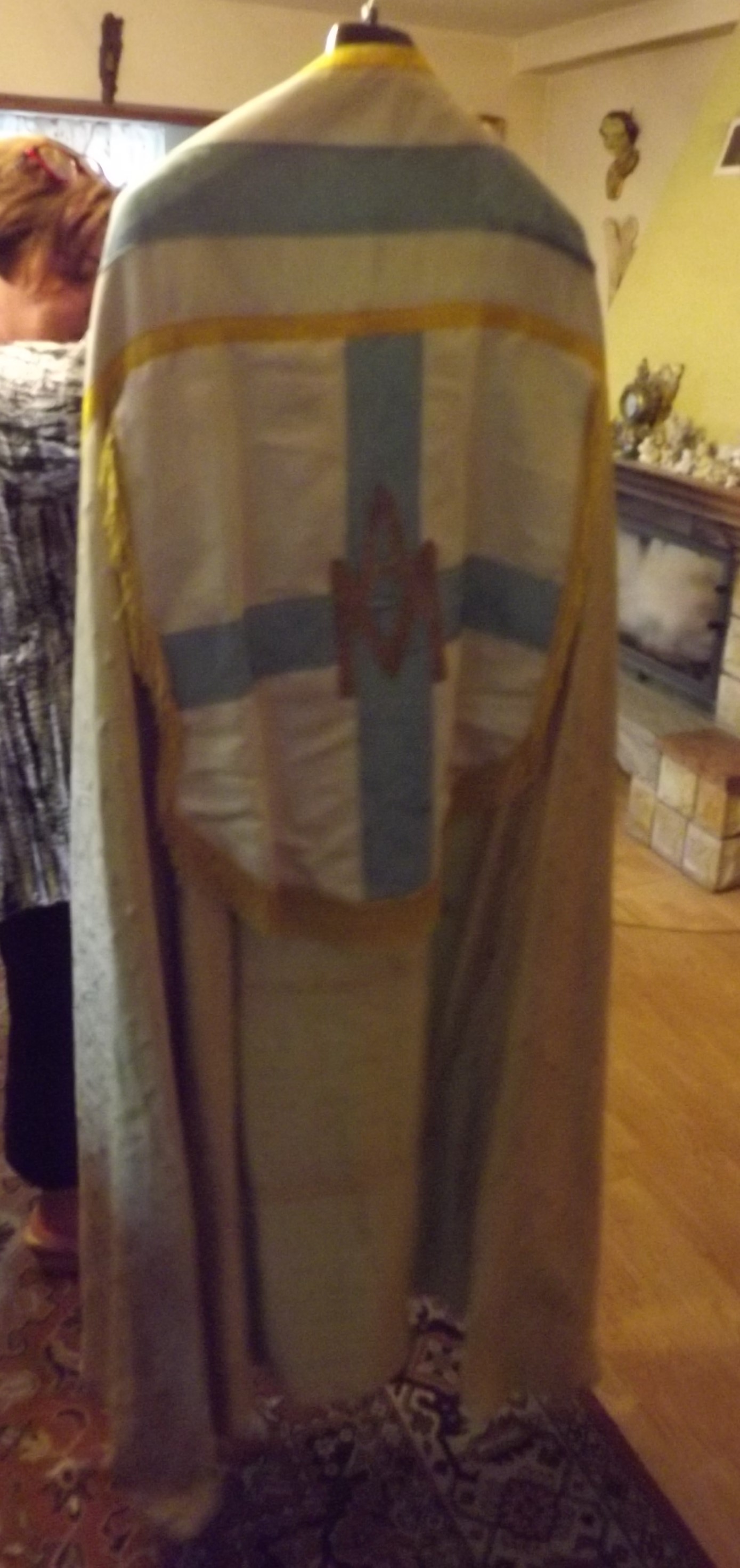 back of vestment